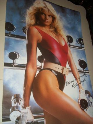 KATHY SMITH A SEXY MODEL 1980 ' S AND HOT AND SEXY AND VERY RARE POSTER 22 