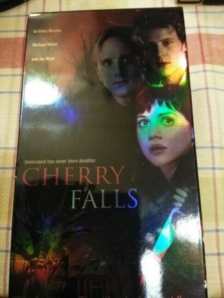 Cherry Falls Vhs 2001 Brittany Murphy Rare