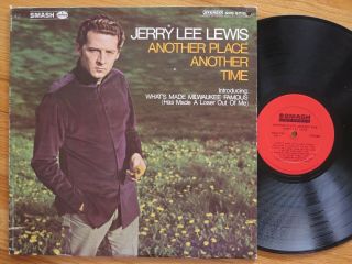 Rare Vintage Vinyl - Jerry Lee Lewis - Another Place Another Time - Smash Srs - 67104 - Nm