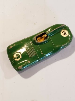 1960 Matchbox Lesney D - Type Jaguar 41 (green) Wire Wheels Rare W/driver In Car