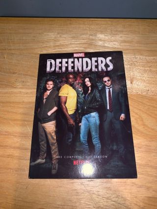 The Defenders Complete Season 1 (2 - Disc Dvd) Marvels Slipcover Rare Netflix