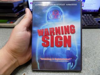 Warning Sign (dvd,  2006) Rare & Oop Anchor Bay Sci - Fiction / Horror