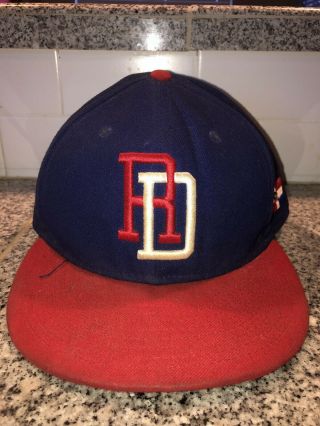 Era Dominican Republic World Baseball Classic Hat Cap Size 7 3/8 Rare