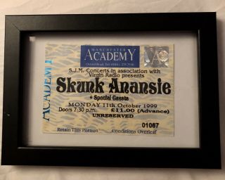 Skunk Anansie Ticket Stub - 11/10/99 Manchester Academy - Rare Gig Memorabilia