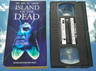 Island Of The Dead (vhs) Rare Horror W/ Malcolm Mcdowell (halloween,  Cat People)