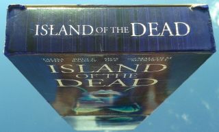 ISLAND OF THE DEAD (VHS) RARE HORROR w/ Malcolm McDowell (HALLOWEEN,  CAT PEOPLE) 3
