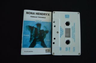 Nona Hendryx Female Trouble Rare Australian Cassette Tape