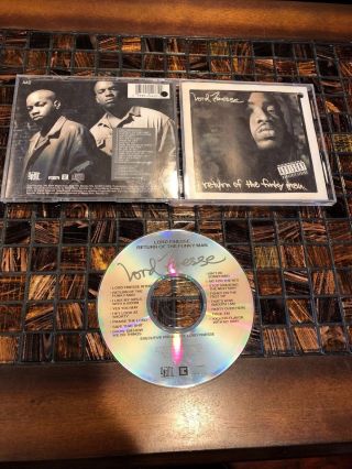 Lord Finesse Return Of The Funky Man 1992 Cd Rare Oop 90s Hip - Hop Ditc Showbiz