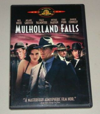 Mulholland Falls {dvd 2004} Nick Nolte Jennifer Connelly Rare & Oop 1996