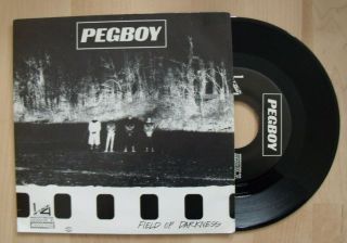 Pegboy Field Of Darkness 7 " Vinyl Rare Vg Walk On By Touch N Go Records Punk