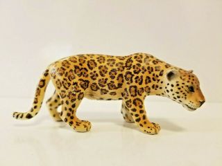 Schleich 2006 Leopard Female Cat Rare Wild Animal Series Vguc