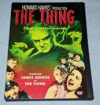 The Thing From Another World (dvd Rare Oop