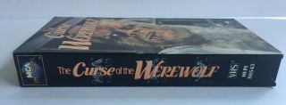The Curse Of The Werewolf Rare & OOP Classic Horror MCA Universal VHS 2