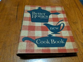 Better Homes And Gardens Cookbook (1962 Printing) Rare 5 Ring Binder