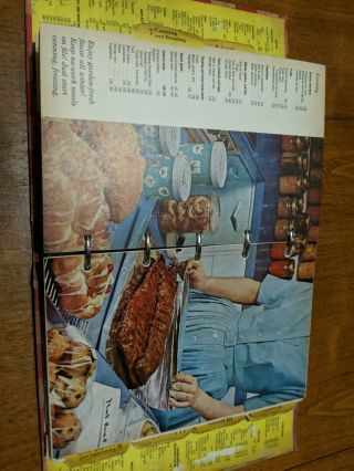 Better Homes and Gardens Cookbook (1962 Printing) Rare 5 Ring binder 5