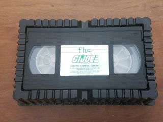1985 GI JOE Lights Camera Cobra VHS Movie Tape Toy Video Volume 9 Vtg Rare 3