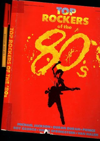 Rare 192 Big Page Top Rockers Of The 80 