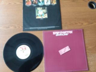 1981 Rare Eric Clapton Another Ticket Rs - 1 - 3095 & Sleeve Lp33