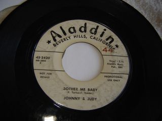 Johnny & Judy - Bother Me Baby / Who 