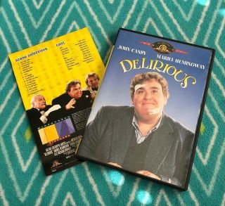 Delirious (dvd,  2002) Rare,  Oop John Candy (1991)