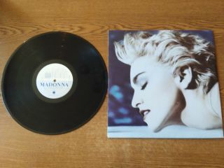 1986 Vg,  Rare Madonna (true Blue) R - 143811 Lp33