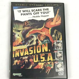 Invasion U.  S.  A.  Dvd Rare