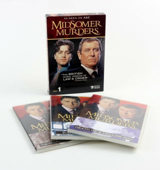 Midsomer Murders Set 1 (DVD,  3 - Disc Boxed Set) A&E,  RARE 3