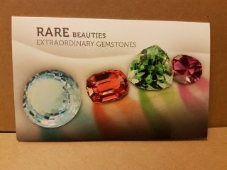 2017 Rare Beauties Extraordinary Gemstones - Australia Stamp Pack