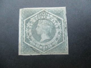 Nsw Stamps: 1854 Definitives Imperf - Rare (d103)
