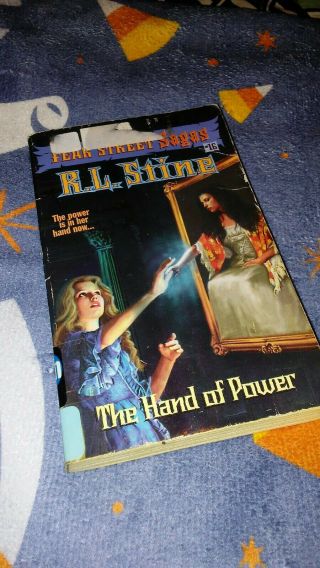 Fear Street Sagas The Hand Of Power No.  16 By R.  L.  Stine Exlib Rare Oop