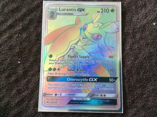 Pokemon Card Lurantis Gx 150/149 Secret Rare