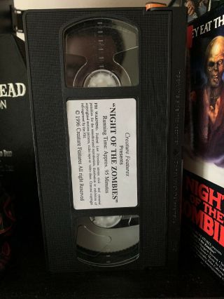 Night of the Zombies (VHS,  1996) Extremely Rare & OOP Horror Movie 5