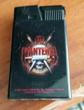 Pantera Badge Button Pin Lighter Metal Heavy Band Dimebag Rare Collectable Music