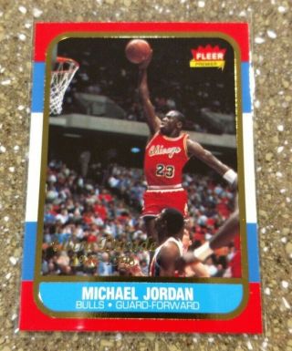 Michael Jordan 1996 - 97 Fleer Ultra Decade Of Excellence Rare Insert Sweet Card