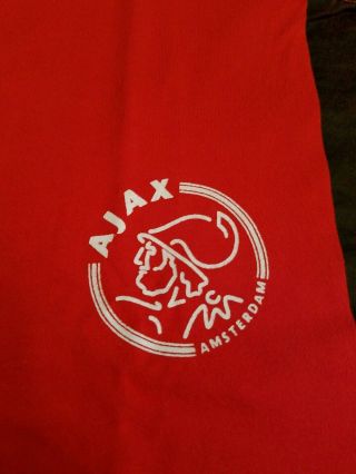Rare Ajax Amsterdam T Shirt Soccer Large Netherlands Holland Jersey World Fifa 3
