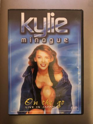 Kylie Minogue On The Go Live In Japan Rare Dvd
