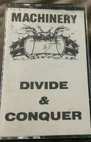 Machinery - Divide And Conquer Demo Cassette 1988 Hard Rock Glam Rare