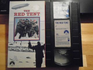 Rare Oop The Red Tent Vhs Film 1969 Sean Connery Peter Finch Italy Russia Drama