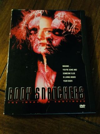 Bodysnatchers The Invasion Continues Rare Oop Scary Halloween Horror Dvd Movie