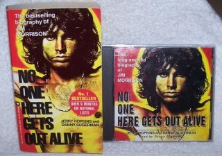 Jim Morrison Doors No One Here Gets Out Alive Rare Audio Book Cd With Bonus