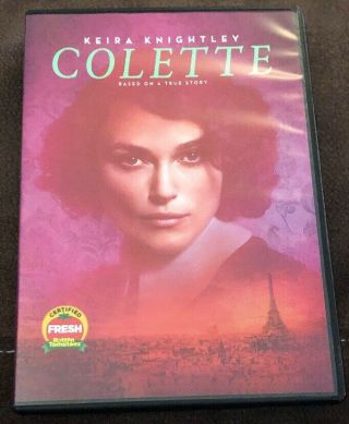 Colette - The Dvd Movie Starring Keira Knightley - 2018,  Universal Studios Rare