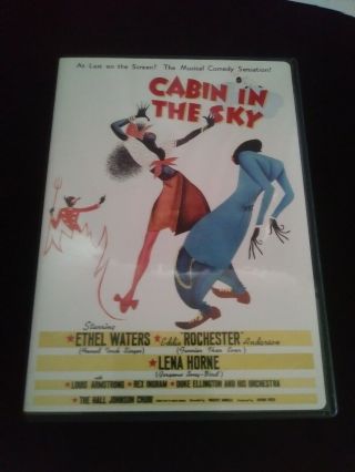Cabin In The Sky (dvd 2006) Rochester Lena Horne Duke Ellington 1943 Rare
