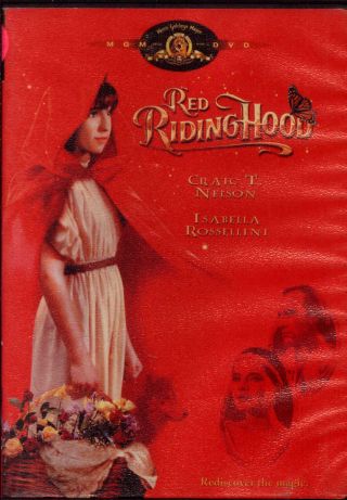 Rare Dvd: Red Riding Hood (1987),  Craig T.  Nelson,  Isabella Rossellini,  Oop