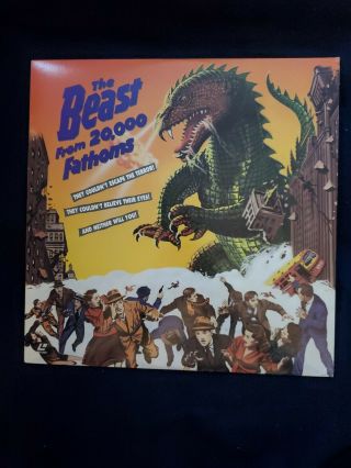 Laserdisc Rare 1953 The Beast From 20,  000 Fathoms Minty Dinosaurs Horror