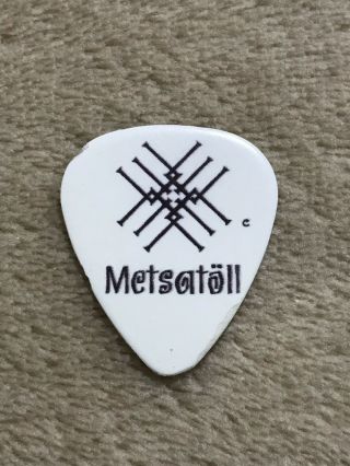 Metsatoll “kuriraivo” Estonian Heavy Metal Band Tour Guitar Pick - Stage - Rare