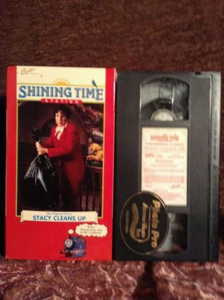 Rare Vhs Shining Time Station Stacy Cleans Up Thomas The Tank Engine