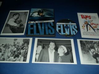 Spinout Rare Dvd & 4 Postcards Photos Elvis Presley 1966