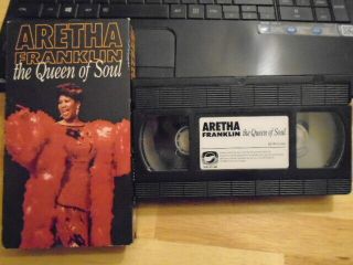 Rare Oop Aretha Franklin Vhs Music Video 