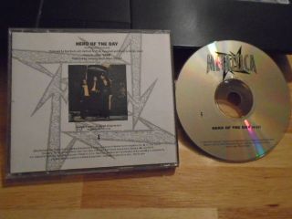 Rare Promo Metallica Cd Single Hero Of The Day Load Metal 96 Elektra Promotional