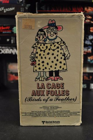 La Cage Aux Folles (vhs,  1979) - Rare